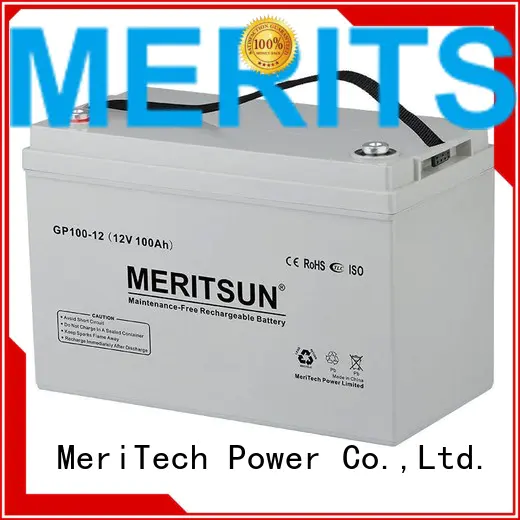 MERITSUN Brand front opzv battery battery factory