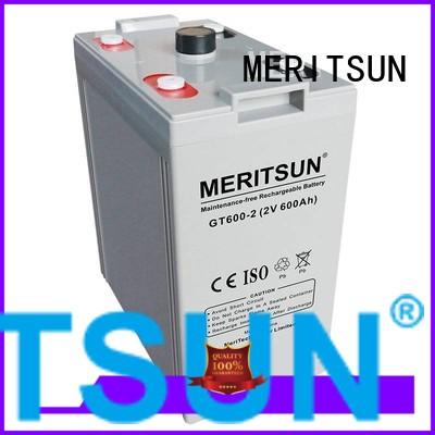 Wholesale flooded vrla gel battery opzv MERITSUN Brand