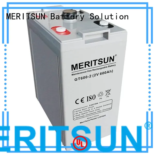 Hot vrla gel battery battery MERITSUN Brand