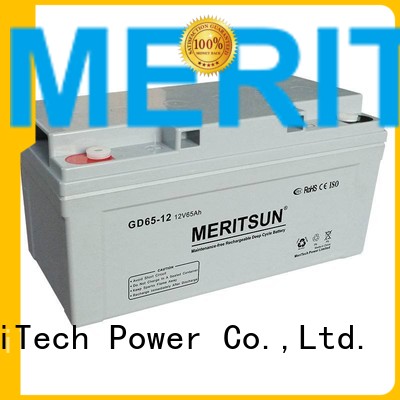 vrla gel battery telecom opzv battery MERITSUN Brand