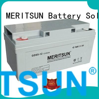 MERITSUN Brand front terminal opzv battery manufacture