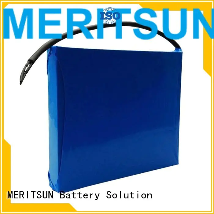 integrated solar street light lithium battery MERITSUN lithium ion battery for solar street light