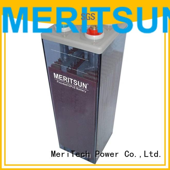 Hot deep vrla gel battery front MERITSUN Brand