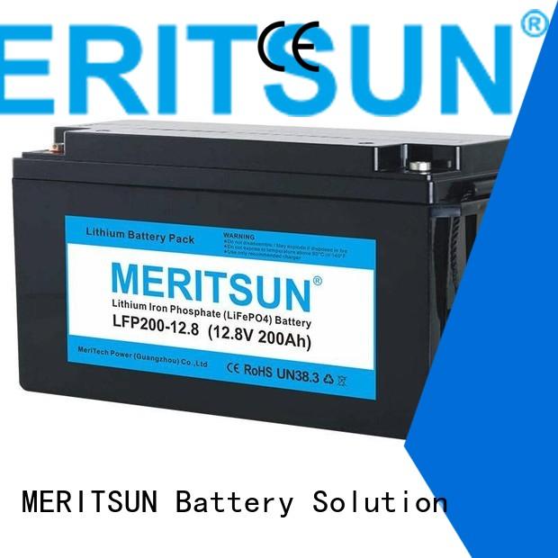100dod lifepo4 battery 1c MERITSUN company